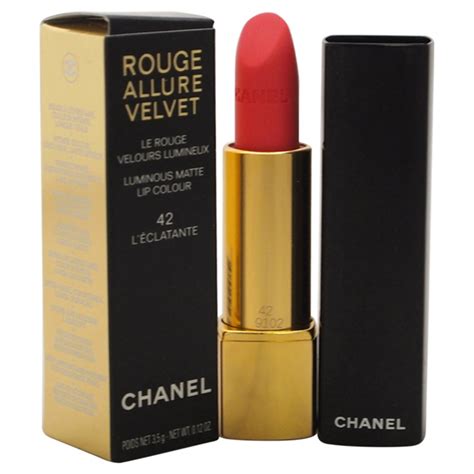 chanel rouge allure lipstick 42|Chanel permanent lipstick.